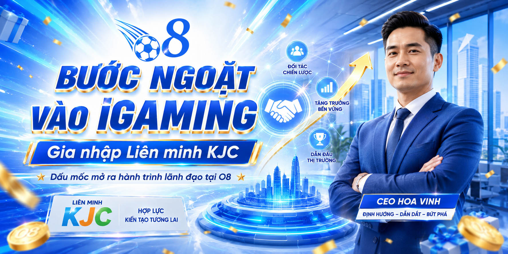 Bước ngoặt vào iGaming và Liên minh KJC