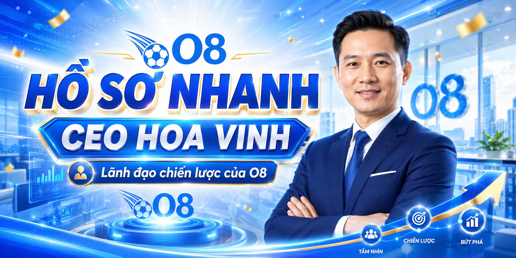 Hồ sơ nhanh về CEO Hoa Vinh